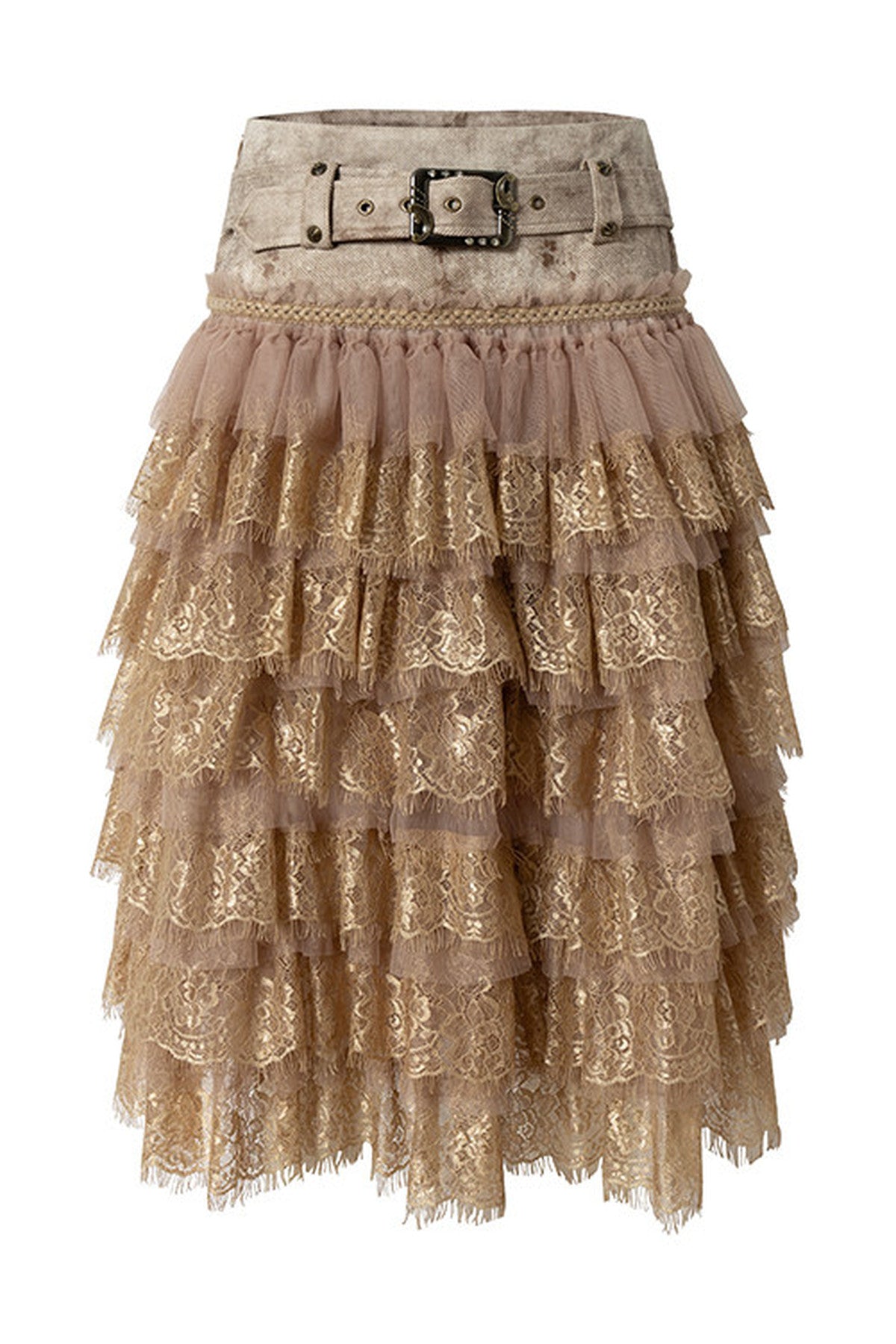 A-Line Tiered Cake Skirt