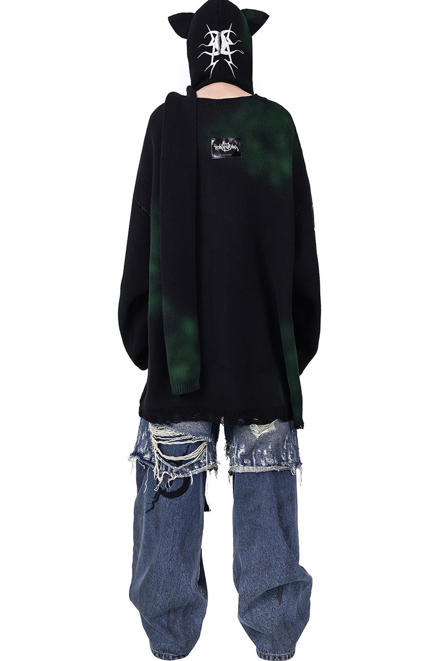 Electric Moon Graffiti Blouse