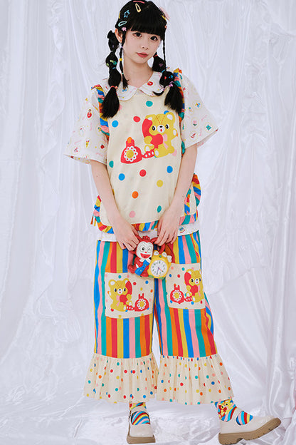 Japanese Rainbow Diary Vest