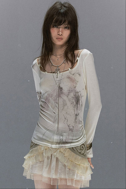 Broken Angel Tencel Top