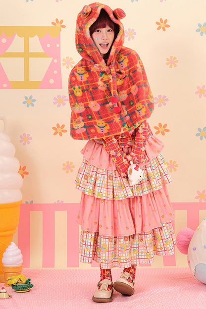 Showa Dessert Two-Tone Cake Skirt