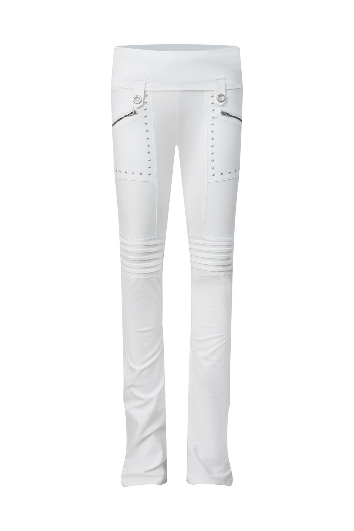 Straight-Leg Slightly Flared Stacked Base Layer Leggings