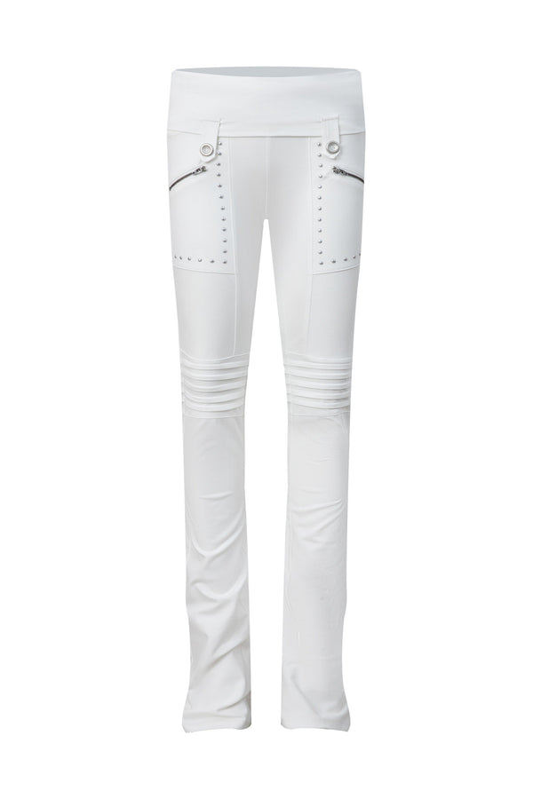 Straight-Leg Slightly Flared Stacked Base Layer Leggings