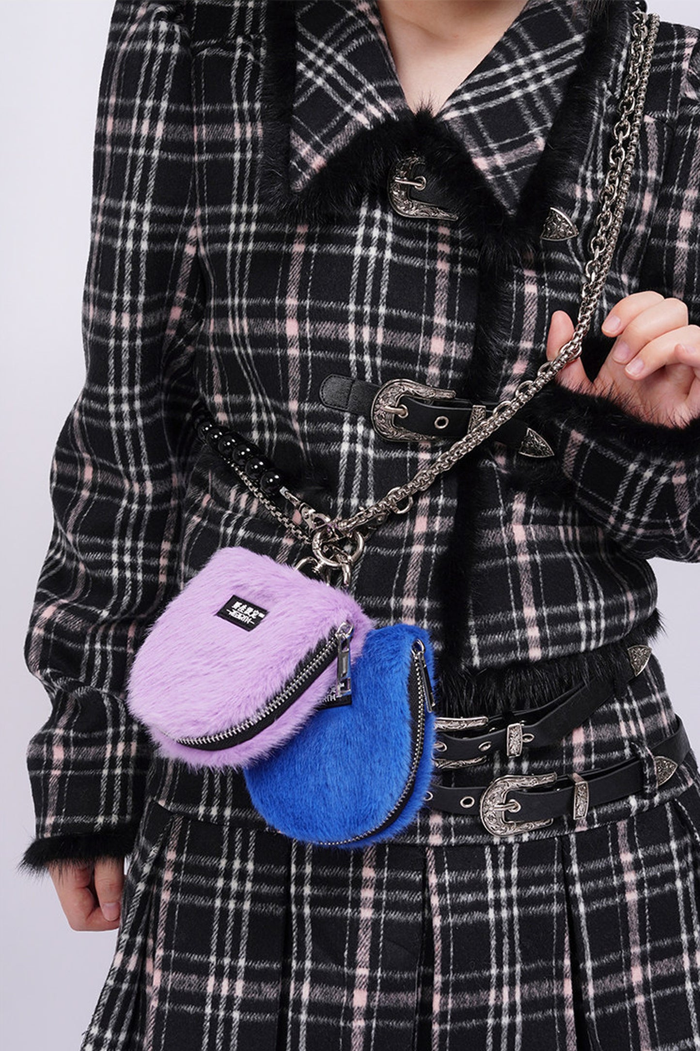 Plush Chain Coin Purse