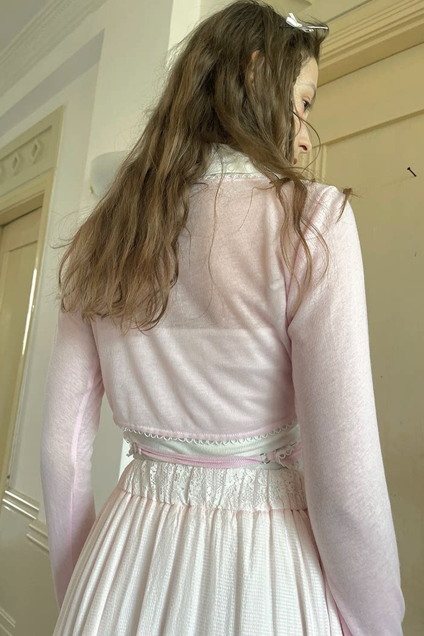 Angel's Tears Jacquard Ballet Top