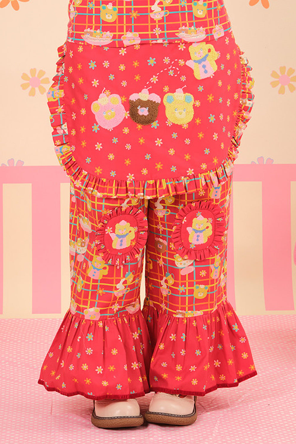 Showa Dessert House Detachable Apron Pants