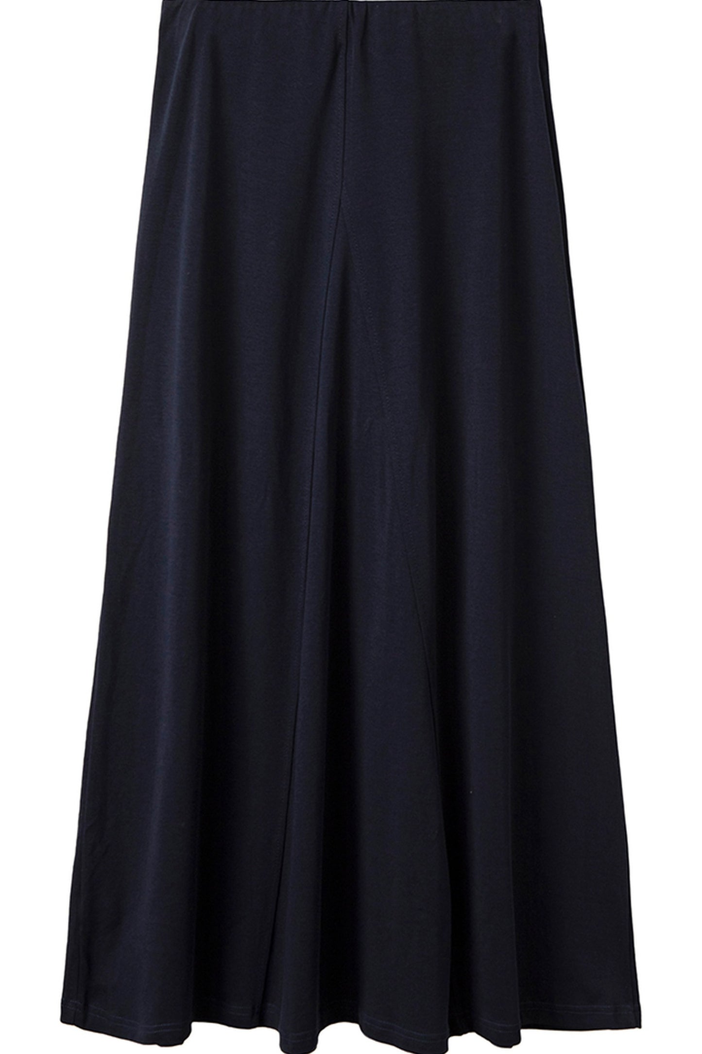Cotton Blend A-Line Skirt