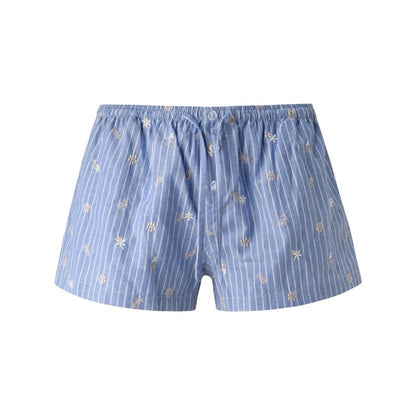 Starburst Cotton-Linen Two-Piece Set-Up