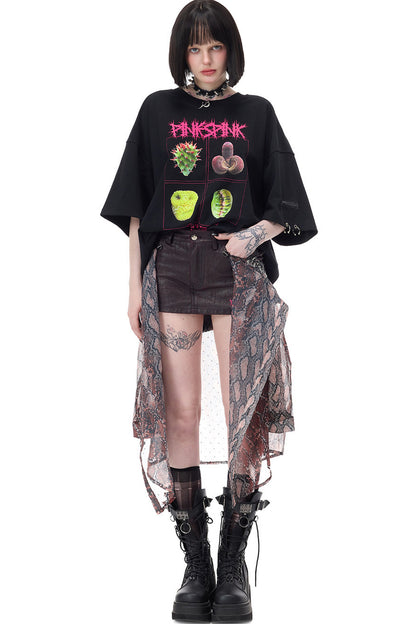 Plant Punk Concept Poster Print T-Shirt