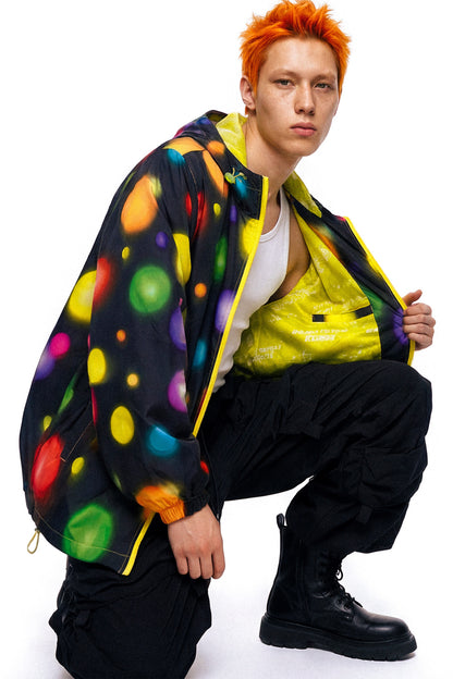 Teflon Retro Polka Dot Jacket