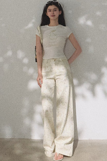 Lace Short Sleeve Top