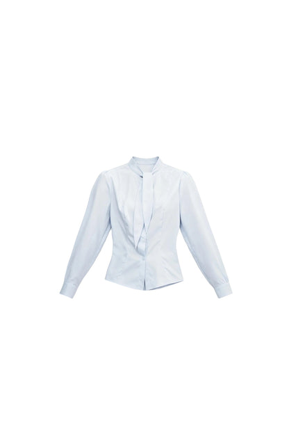 Pleated Skirt Shirt Vest Set-Up