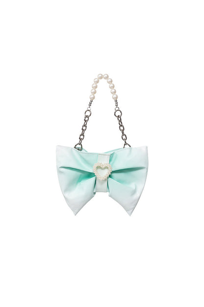 Gradient Bowknot Shoulder Bag