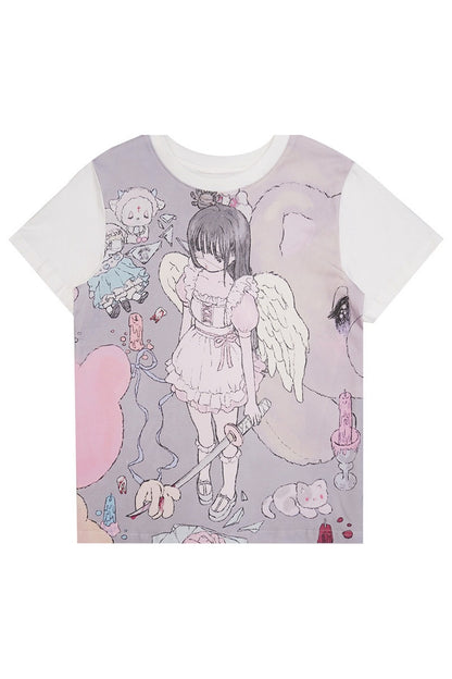Angel Print T-Shirt