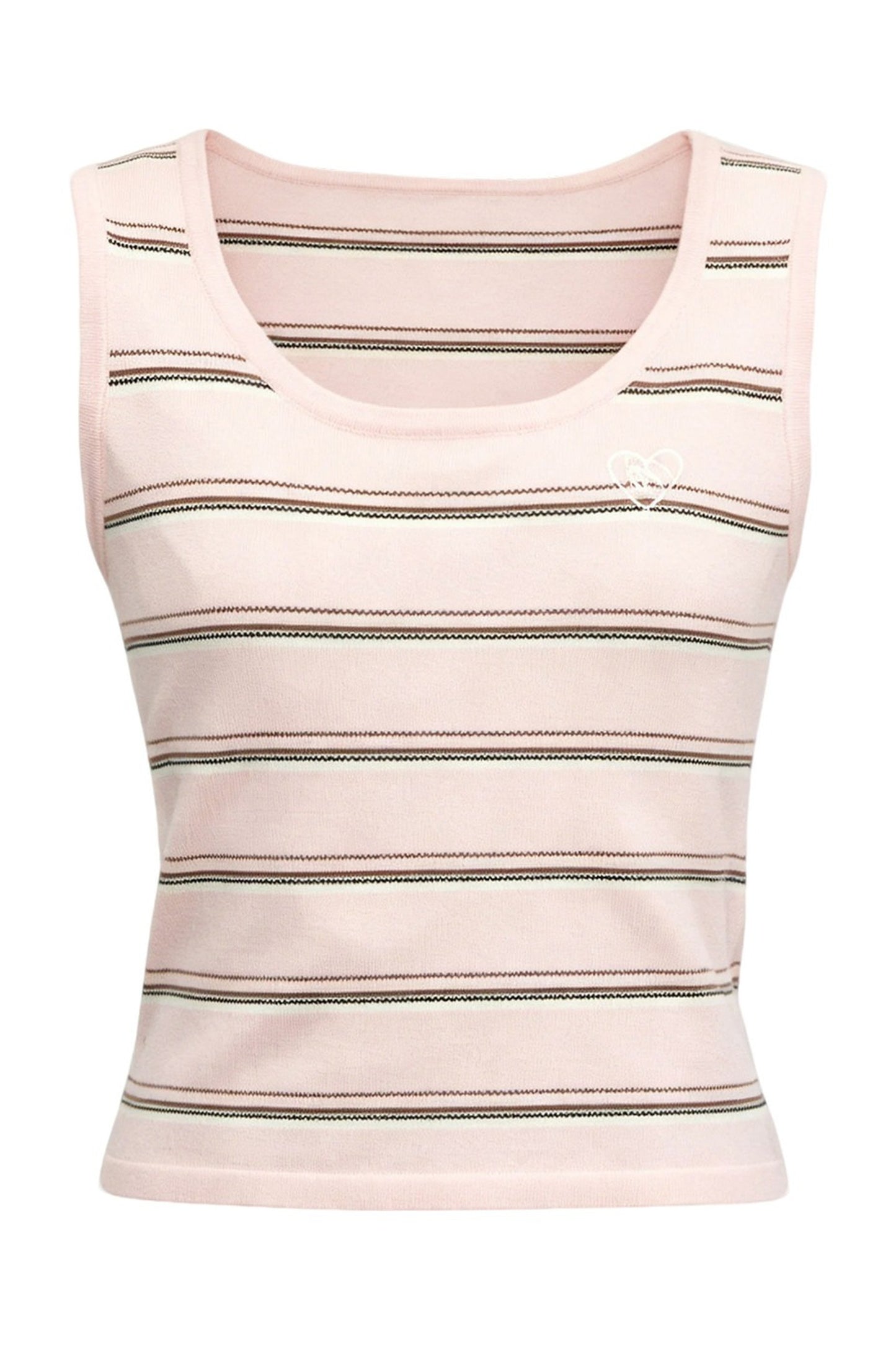 Retro Preppy Color-Blocking Shirt Vest Three-Piece Set-Up