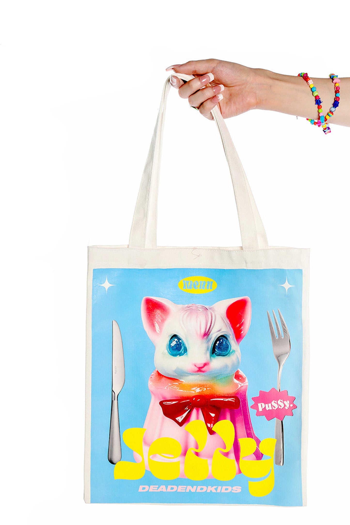 Colorful Canvas Shoulder Tote
