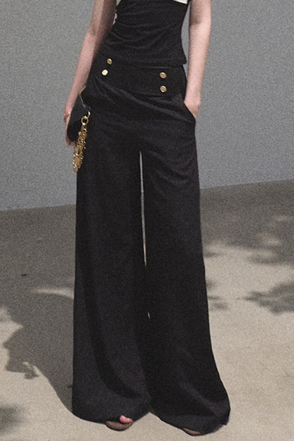 Modal V-Neck Camisole and Pants Set-Up