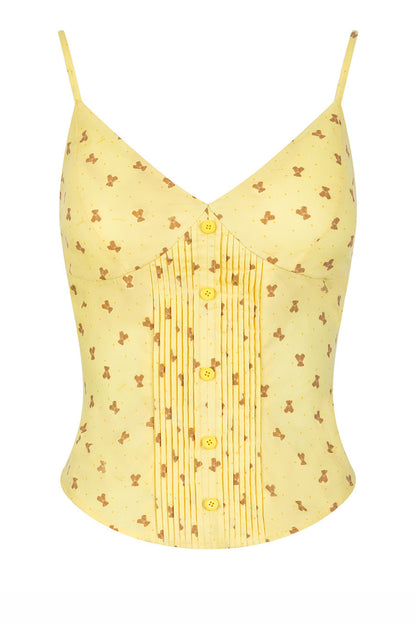 Floral V-Neck Camisole