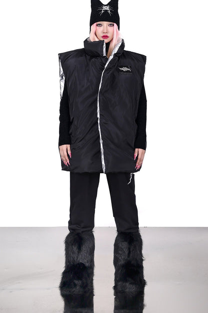 Reversible Y2K Cotton Vest
