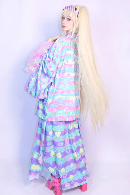 Y2K Macaron Color Cardigan
