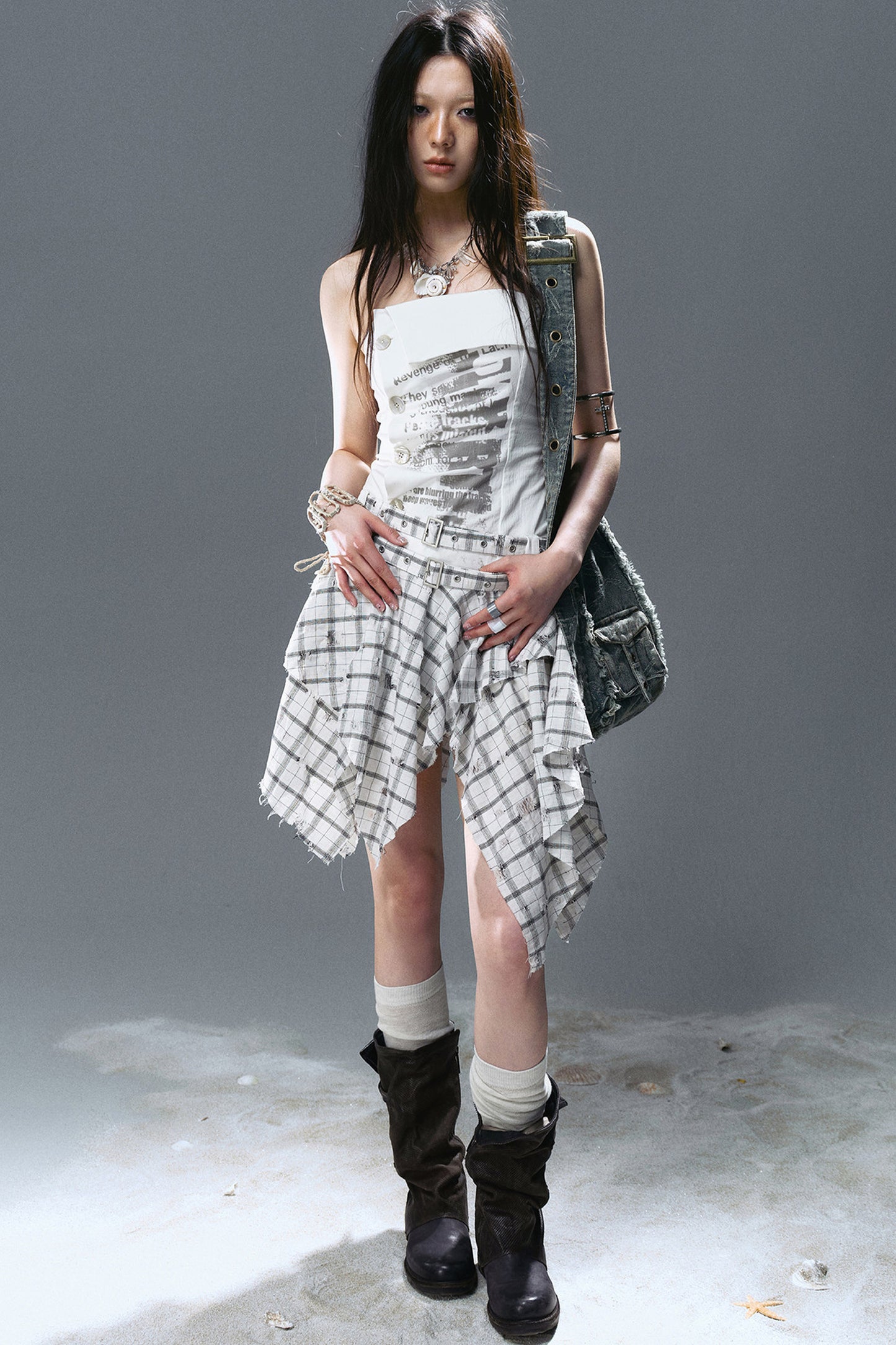 Sea Witch Patchwork Dress
