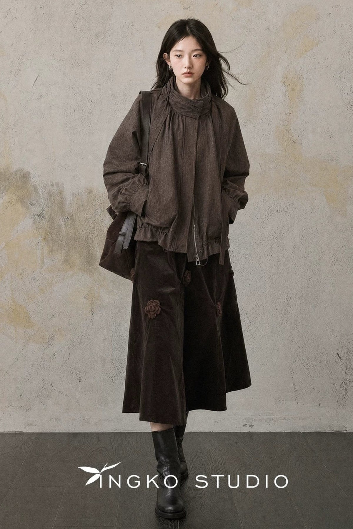 Relaxed Drawstring Jacket
