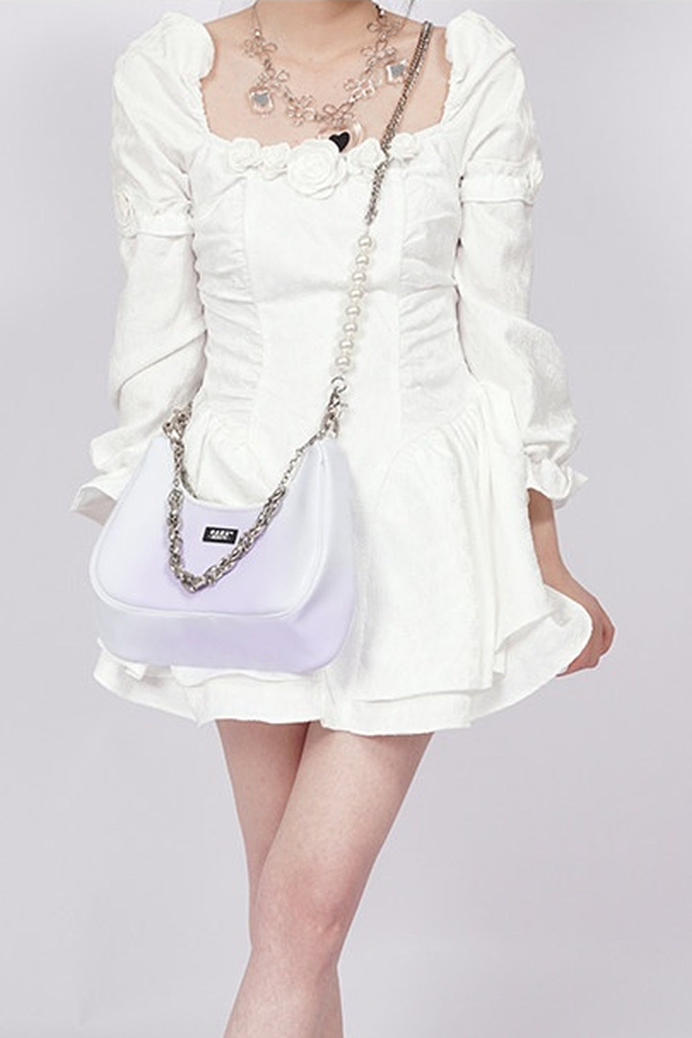 Macaron Graffiti Crossbody Bag
