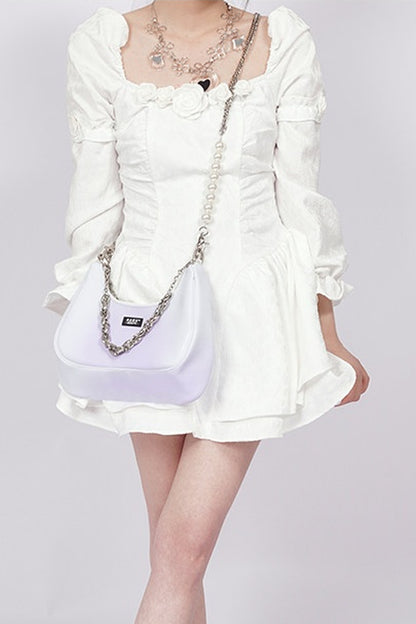 Macaron Graffiti Crossbody Bag