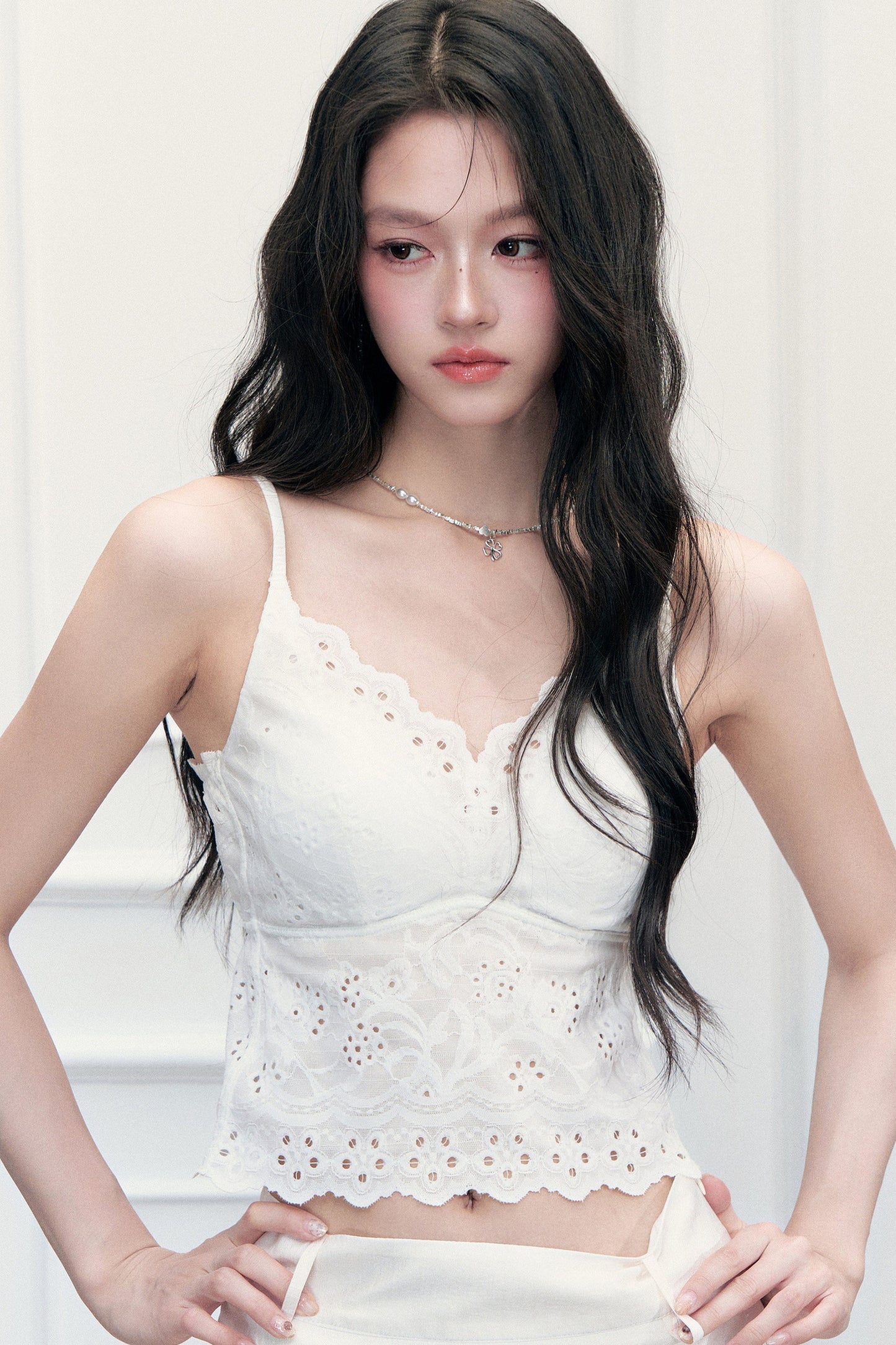 Delicate French V-Neck Camisole
