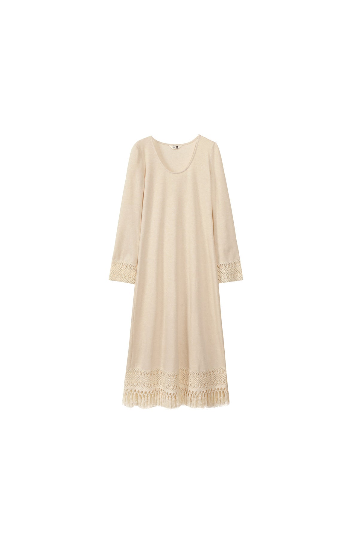 Tassel Knit Cape and Dress Set-Up