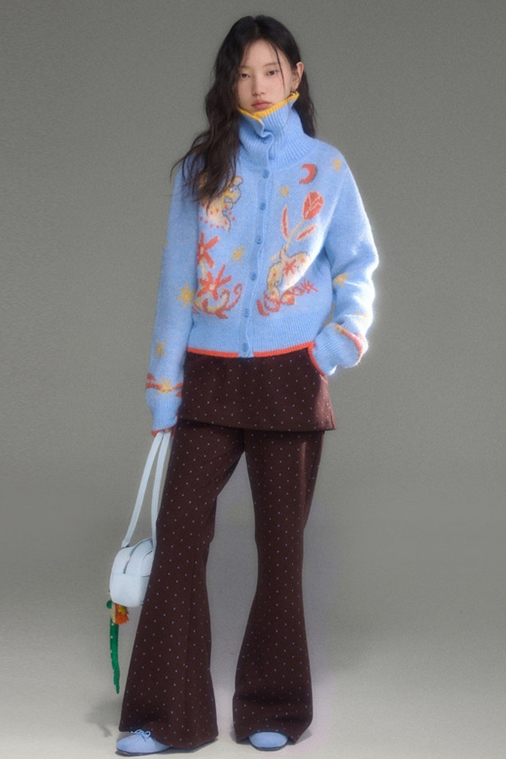 Bird Tulip Wool Knit Set-Up