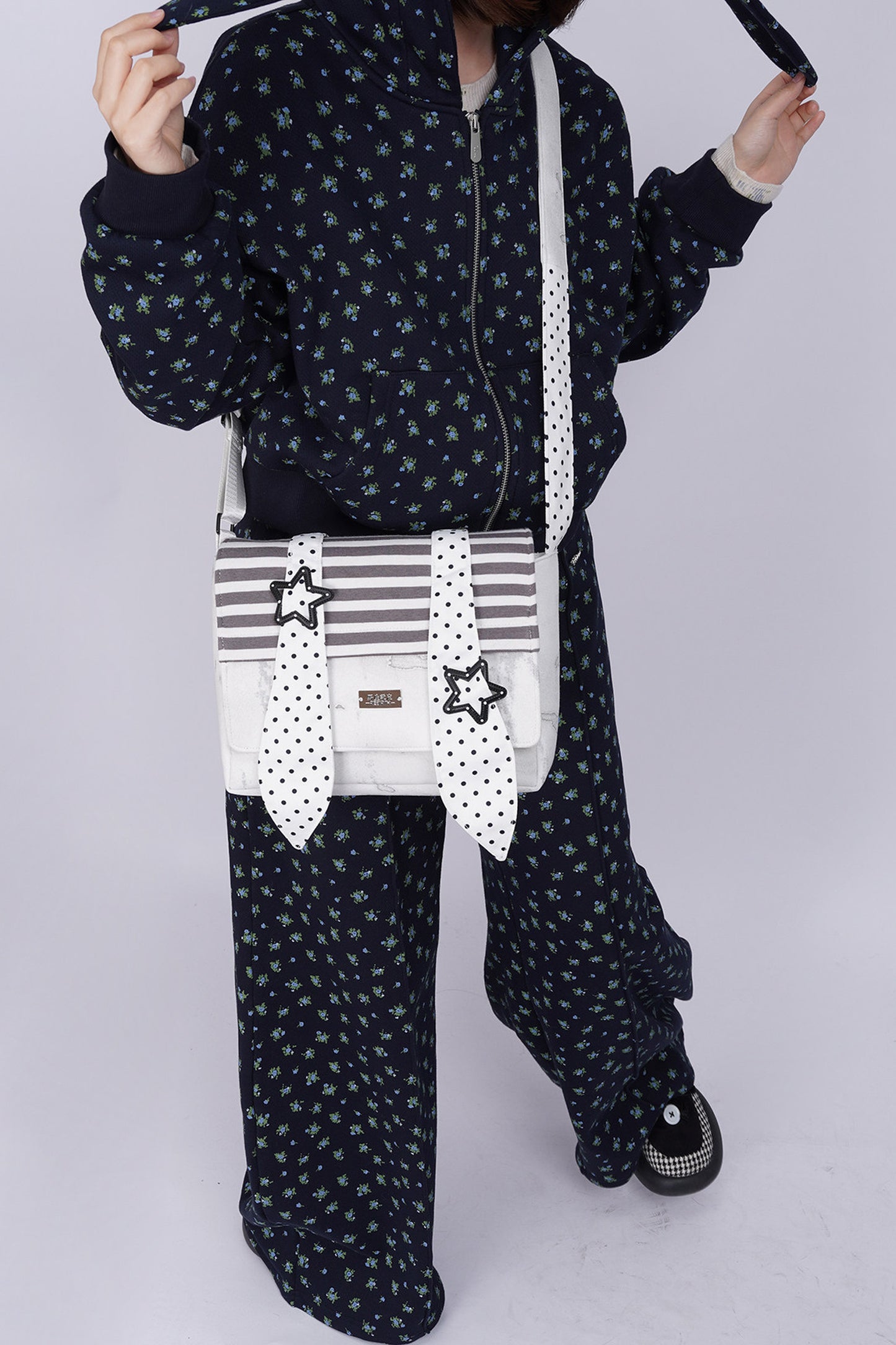 Wild Rabbit Plaid Tote Bag