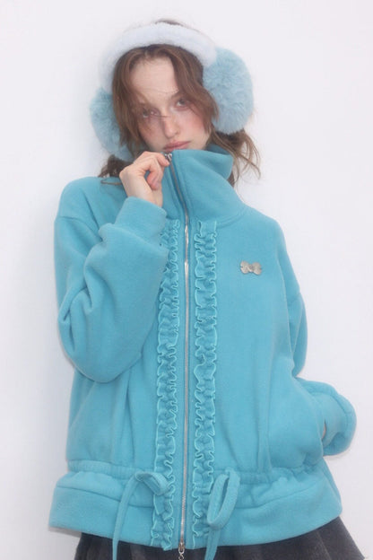 Soft Fleece Zipper Jacket