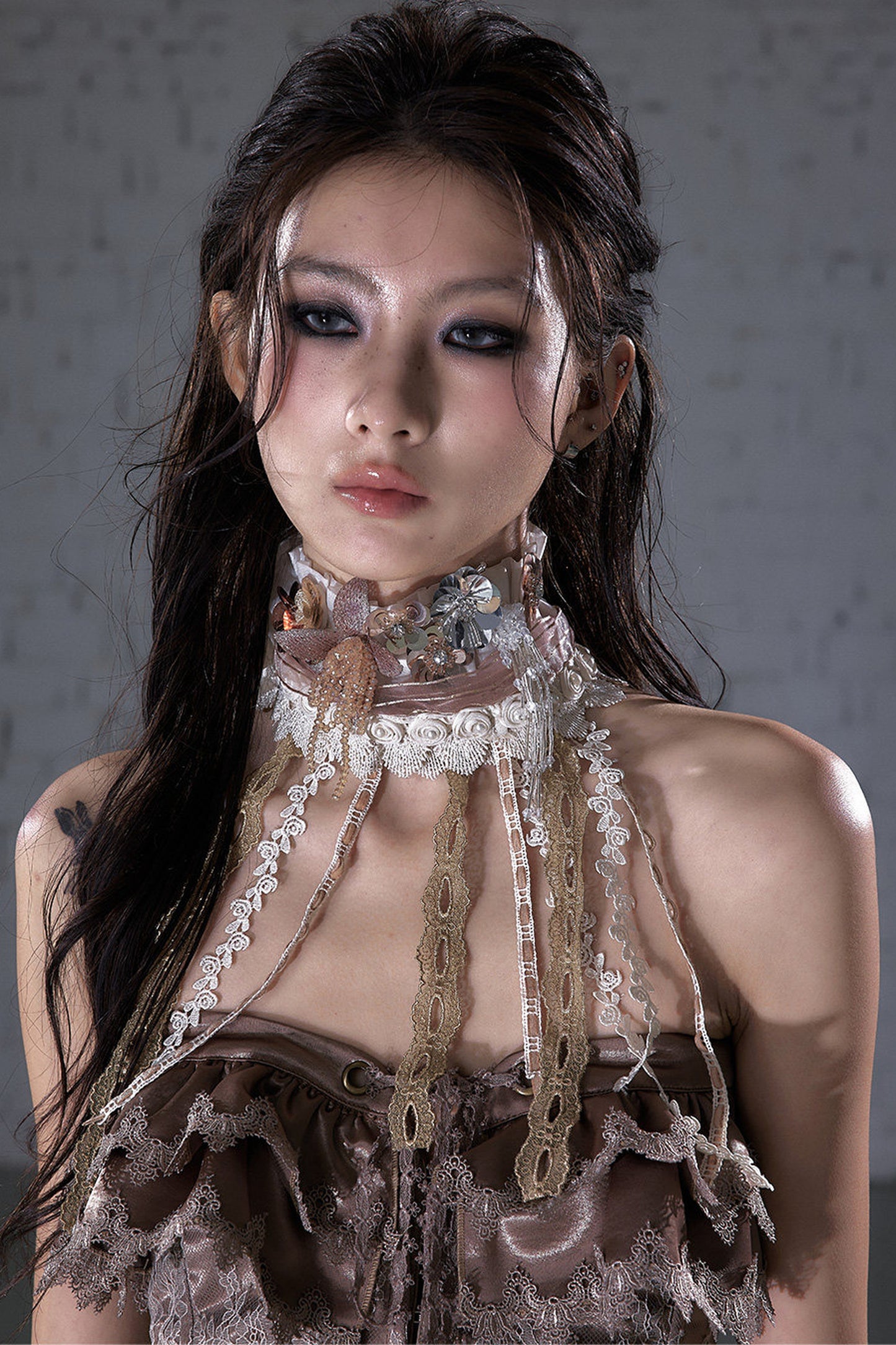 Retro Palace Beaded Choker