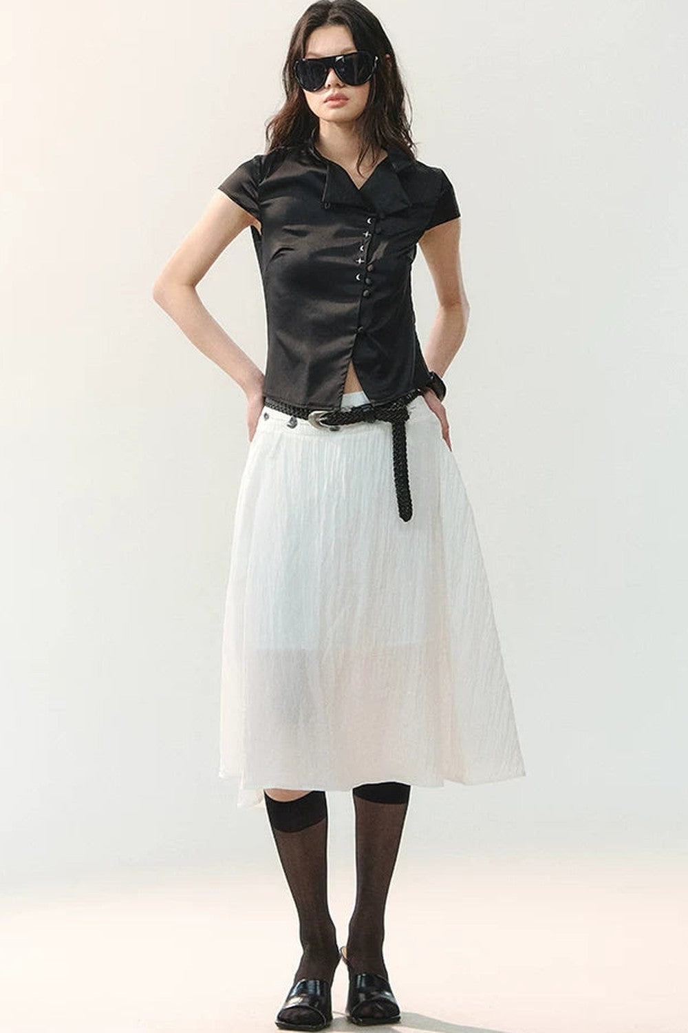 Deconstructing Era A-Line Skirt