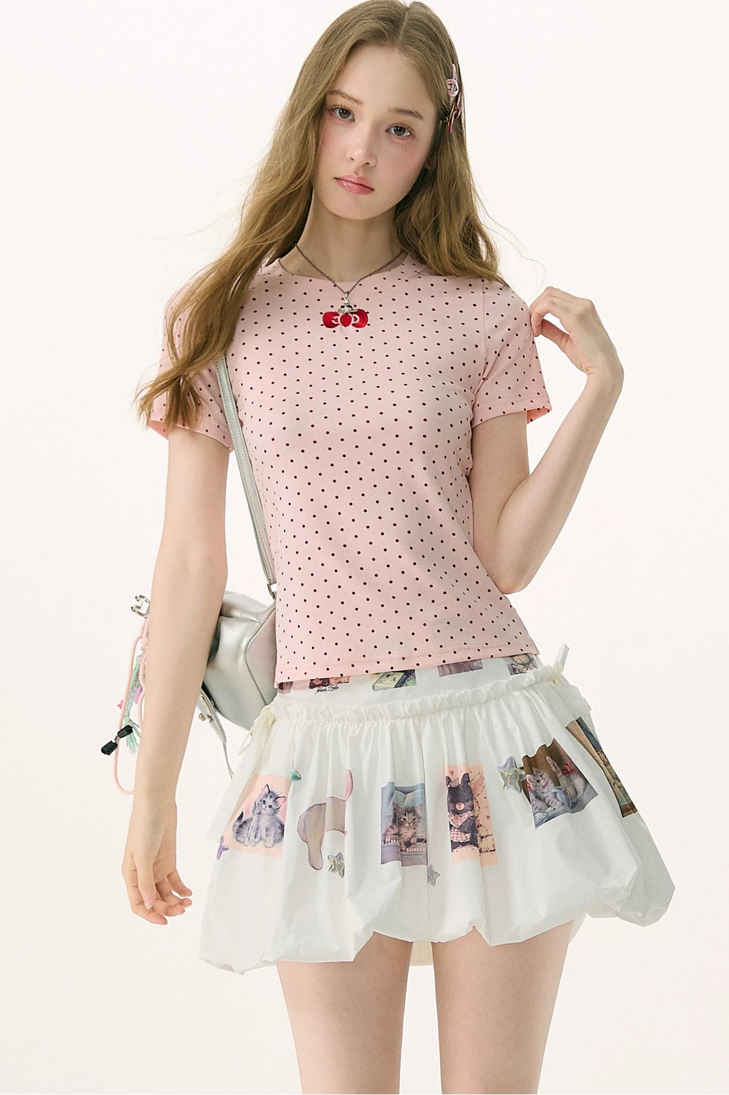 Sweet Polka Dot Top