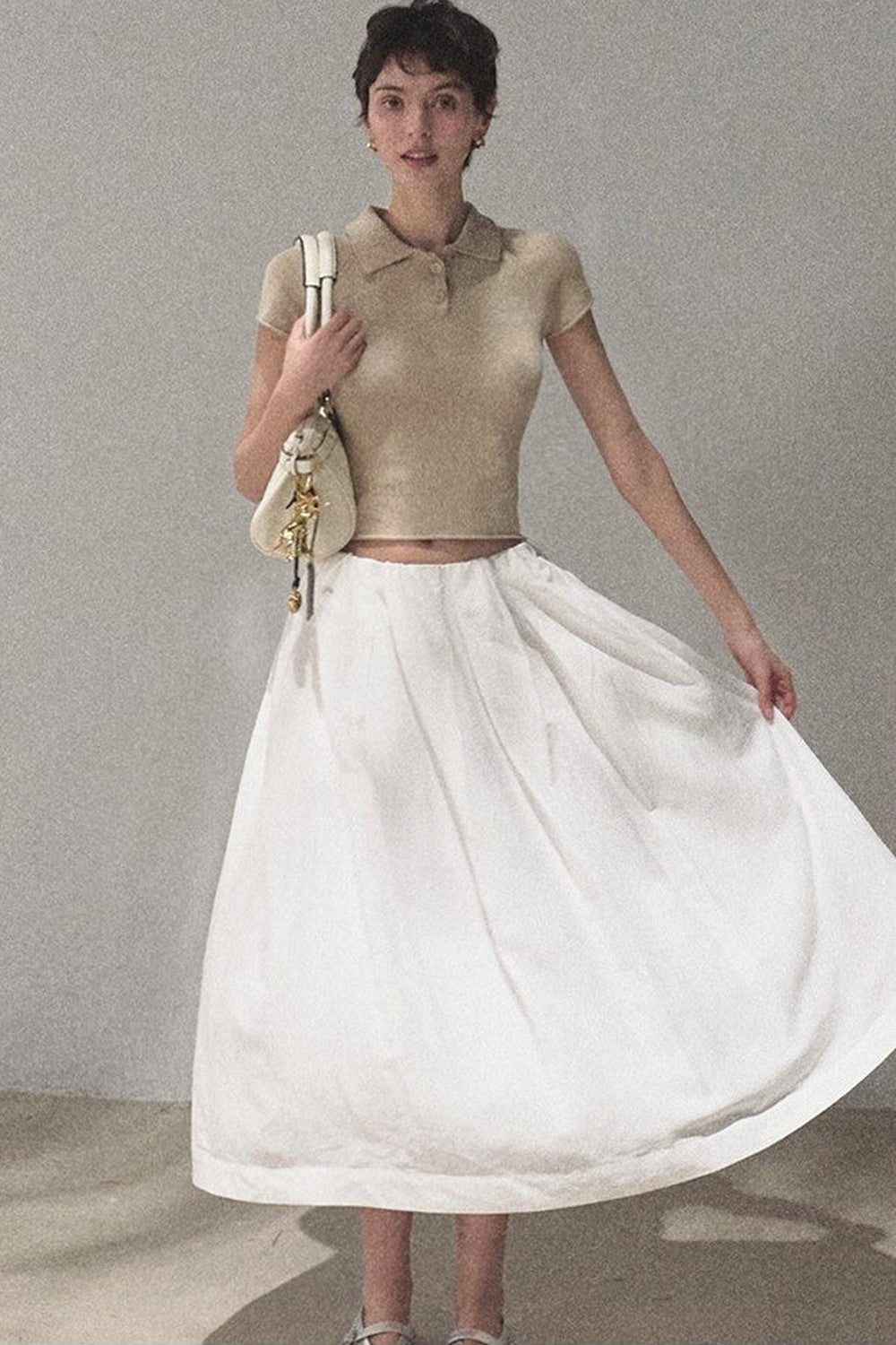 Old Money Linen Polo Top