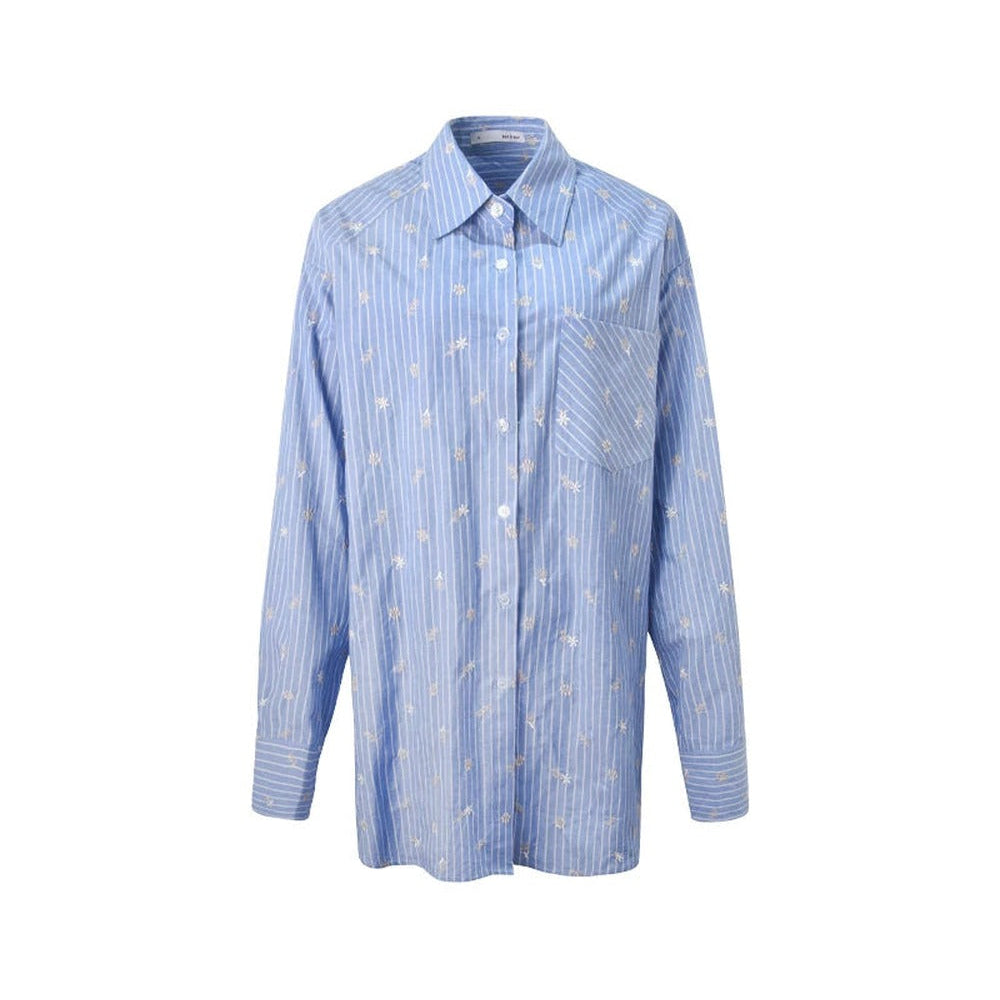 Starburst Cotton-Linen Two-Piece Set-Up