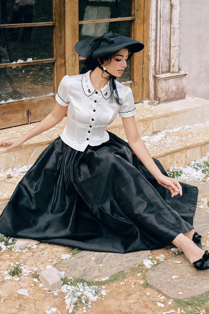 French Academy Style Shirt and Dress Set-Up