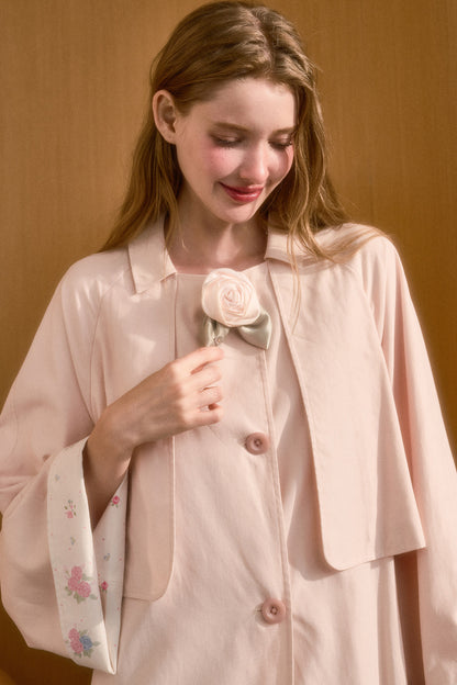 Handmade 3D Floral Brooch
