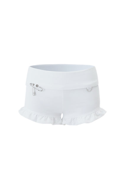 Hooded Cat Ear Vest Shorts Set-Up