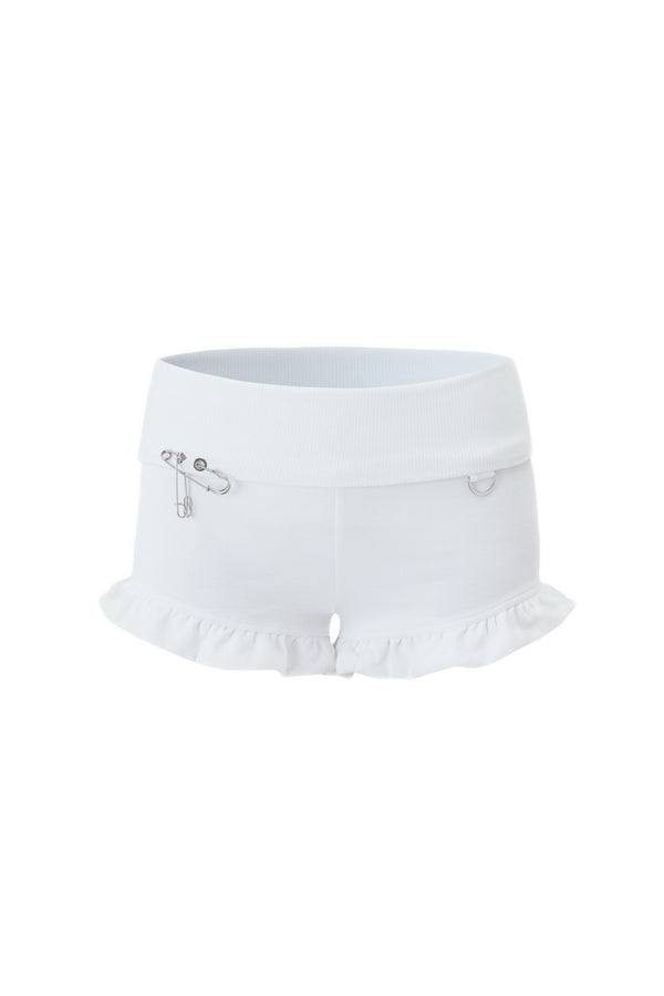 Hooded Cat Ear Vest Shorts Set-Up