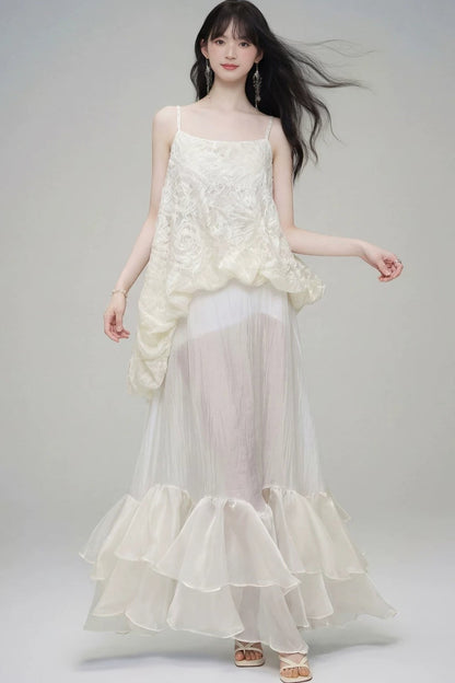 White Rose Two-Piece Set-Up