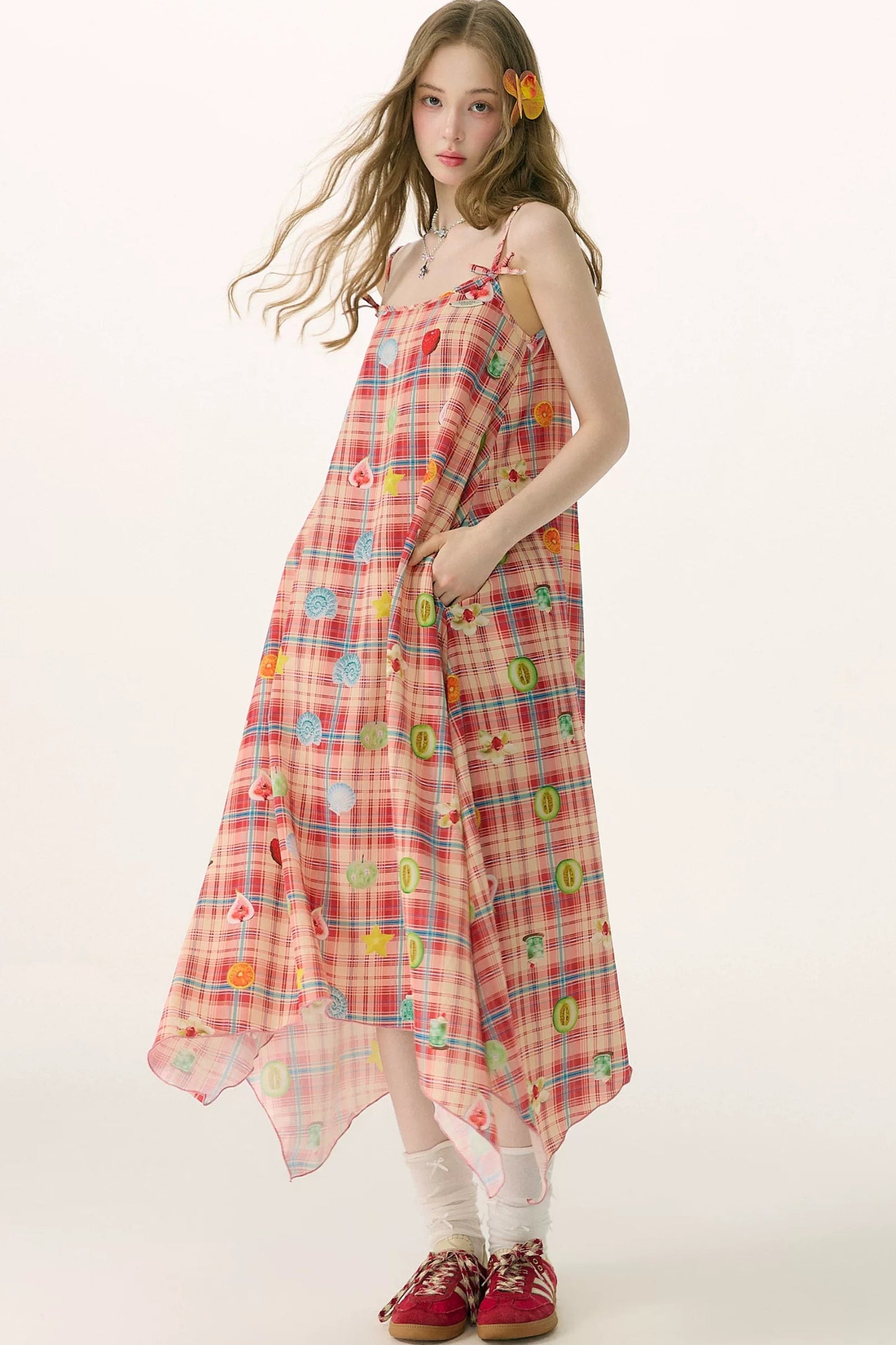 Sweet Dreams Plaid Fun Print Dress