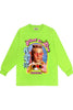 Fruchtgrünes Langarmshirt