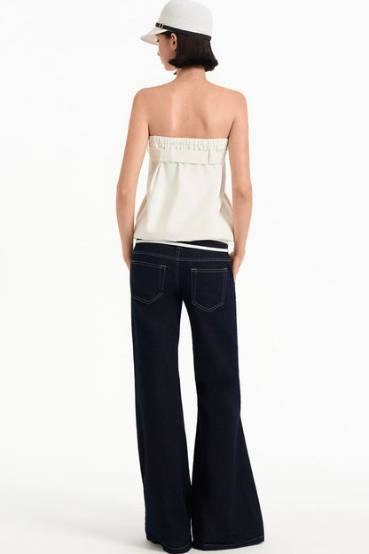 Tencel Deconstructed Double-Breasted Vest