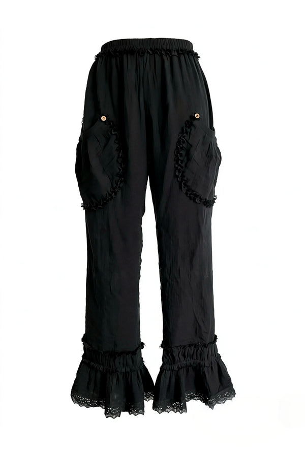 Medieval Ultra-Thin Cotton Top and Pants Set-Up
