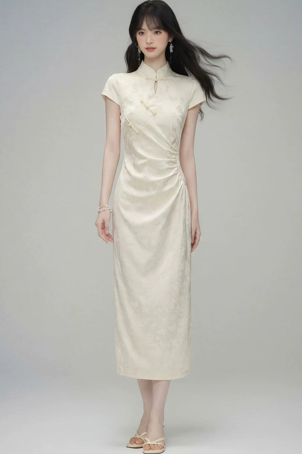 New Chinese Modified Cheongsam Dress