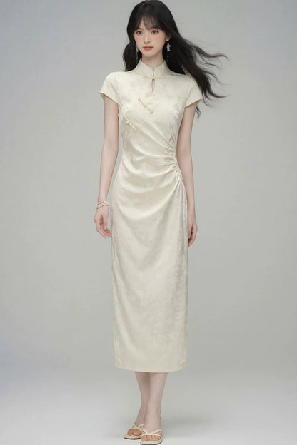 New Chinese Modified Cheongsam Dress