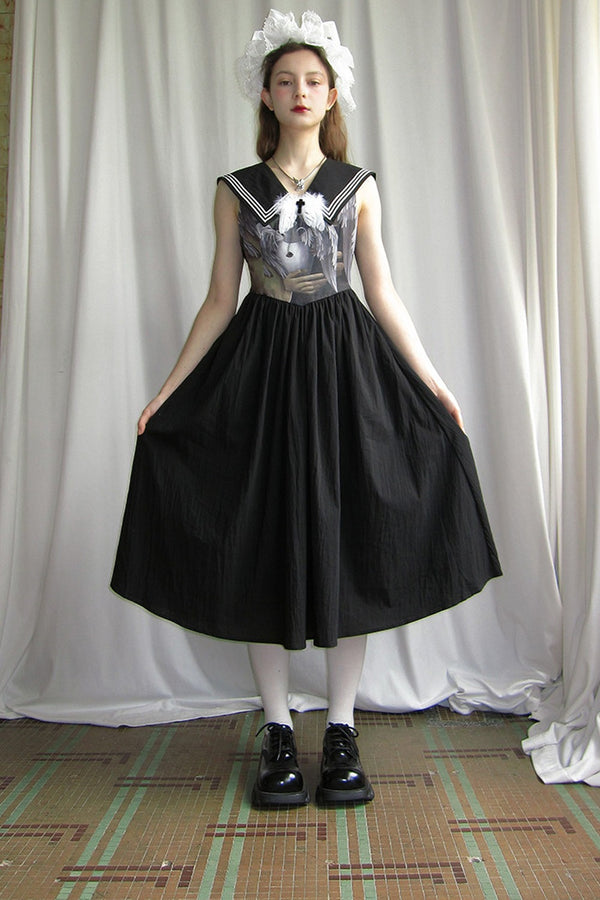 Angel's Tears Feather Dress